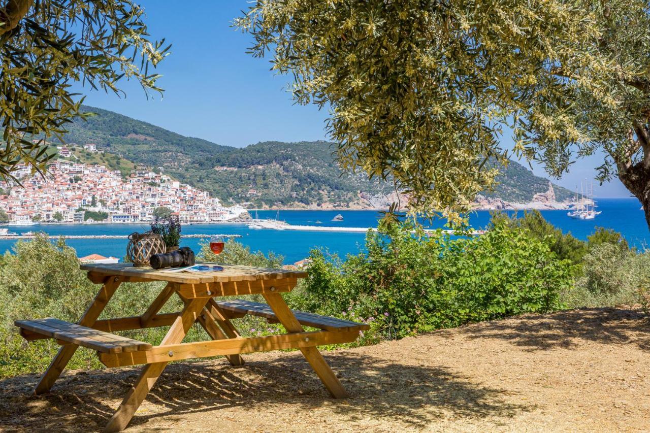 Olive Grove Apartment Skopelos Exterior foto