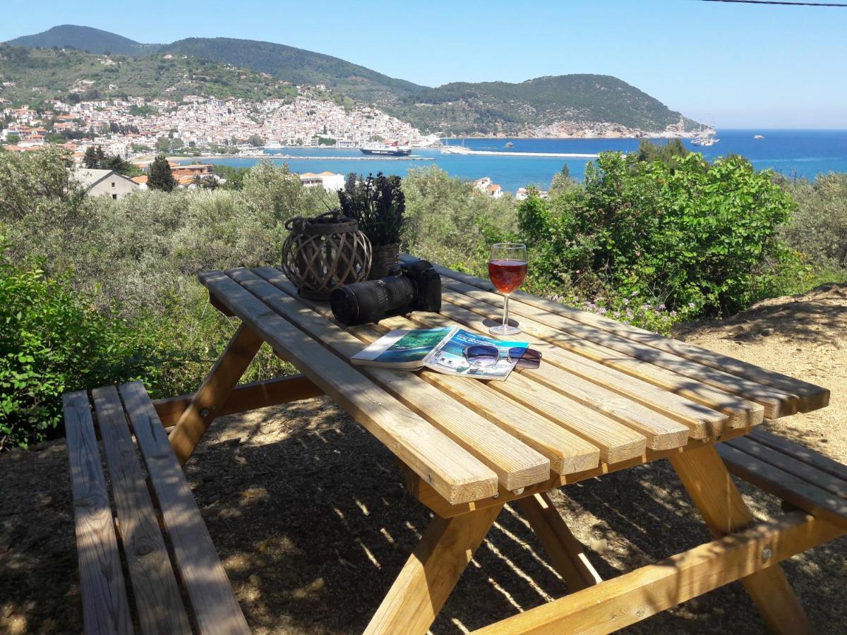 Olive Grove Apartment Skopelos Exterior foto